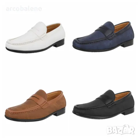 Мъжки мокасини, 4цвята 