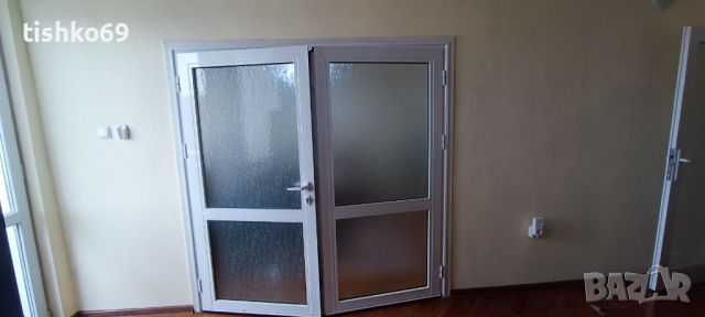 Двойна алуминиева врата, снимка 2 - Дограми - 45303818