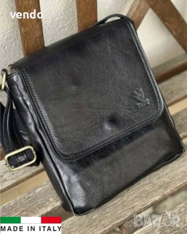 *ЧИСТО НОВА*Мъжка чанта от естествена кожа , снимка 2 - Чанти - 53396908