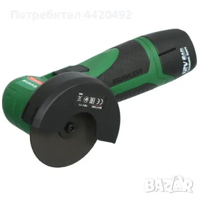 STATUS Безчетков акумулаторен ъглошлайф SH115E, снимка 1