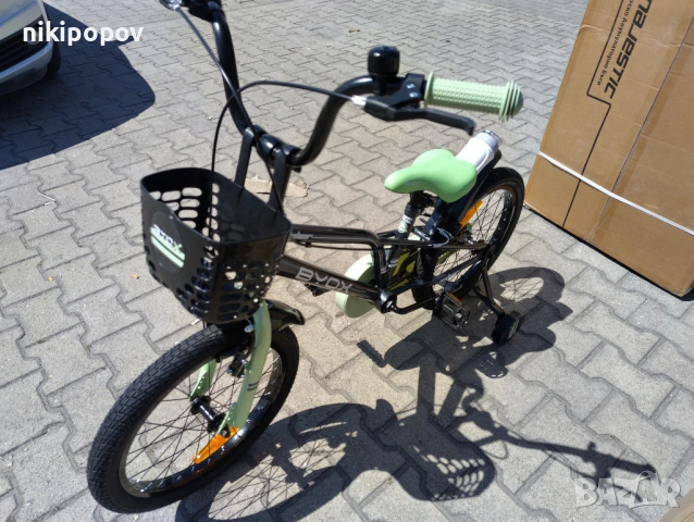 BYOX Велосипед 18" CYBER сив, снимка 5 - Велосипеди - 53772833