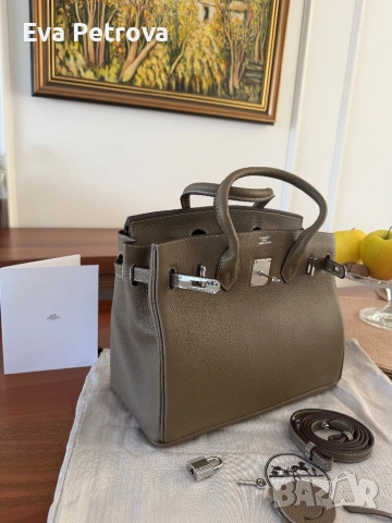 Hermes Birkin 30 дамска чанта того 