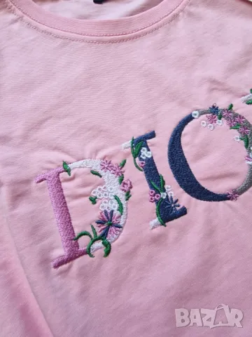 Страхотна дамска тениска DIOR   , нова с етикет, размер S / M ,L , XL, снимка 4 - Тениски - 49488572