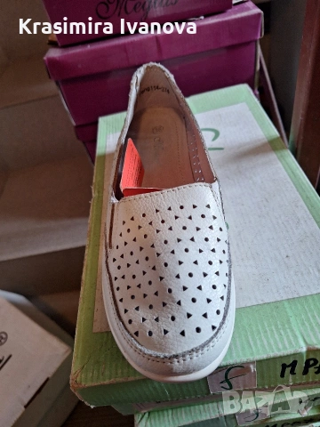 нови обувки Мегияс естествена кожа , снимка 5 - Дамски ежедневни обувки - 54209093