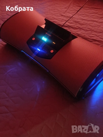 Система sharp Ipod cd mp3 rds aux, снимка 2 - Радиокасетофони, транзистори - 53698123