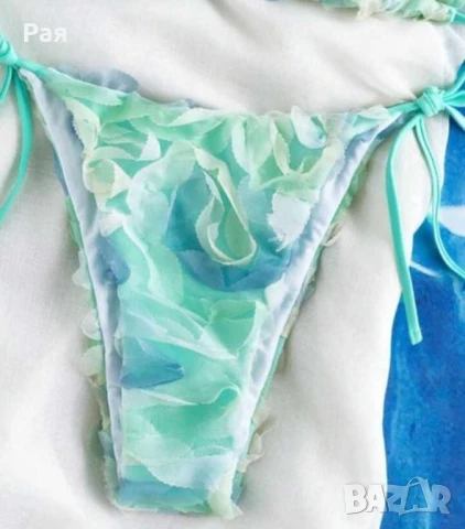 Многоцветен бански на цветя, снимка 2 - Бански костюми - 50658753