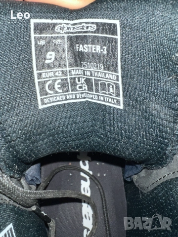 Мото боти Alpinestars Faster 3 - номер 42, снимка 5 - Аксесоари и консумативи - 52490725