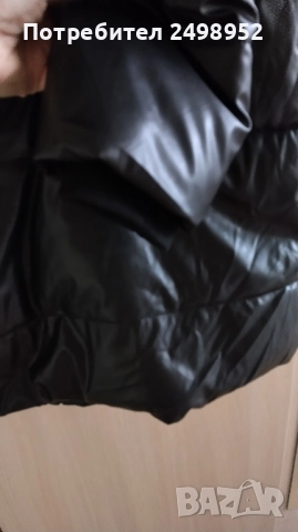 Дамско зимно яке с топла подплата, Размер M /Черен цвят/, снимка 3 - Якета - 52342325