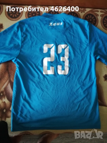 Продавам детска футболна тениска с номер на Ф.К Кюстендил, снимка 2 - Спортни дрехи, екипи - 52109461