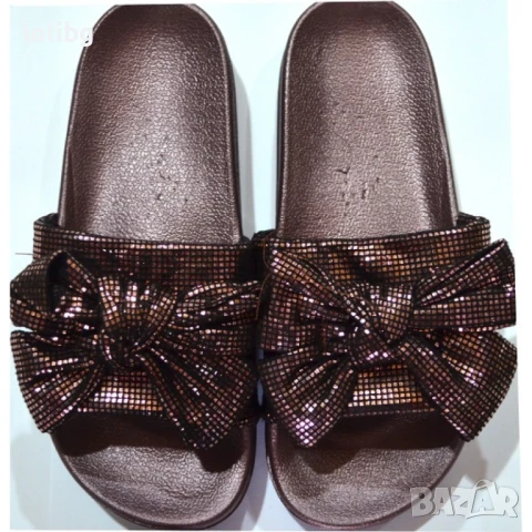 Дамски чехли  в 3 цвята НАМАЛЕКИ 14.00 ЛЕВА., снимка 3 - Чехли - 51283633