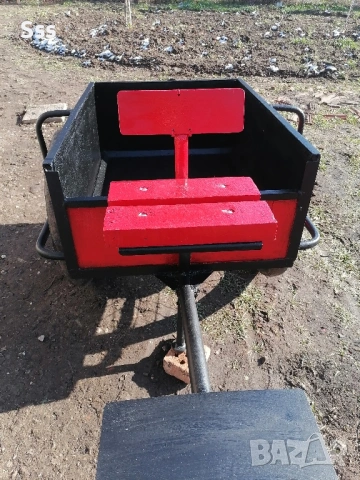 Ремарке за мотофреза със спирачки 