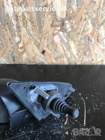 Огледало лява страна, черен цвят за Peugeot 406 (2000) 015001, снимка 3 - Части - 53683046