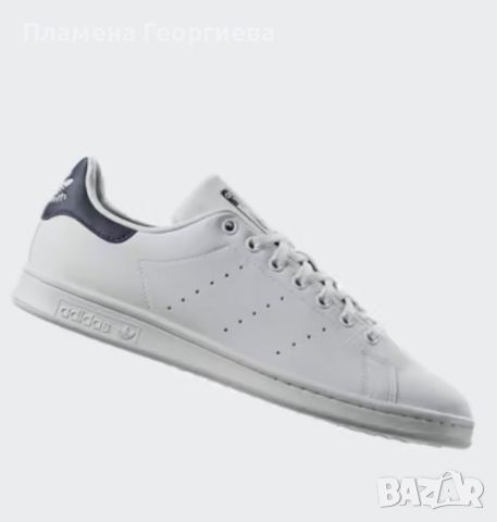 Естествена кожа Маратонки Adidas Stan Smith , снимка 5 - Маратонки - 27193837