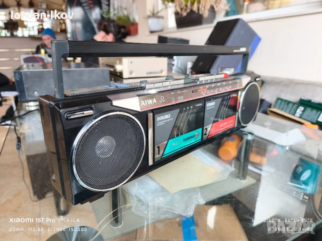 Aiwa CS-W220, снимка 6 - Радиокасетофони, транзистори - 53938695