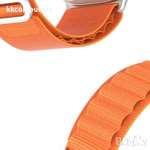 Каишка DUX DUCIS GS band за часовник Apple iWatch 42/44/45/46/49mm, Оранжева, снимка 4 - Каишки за часовници - 50285812