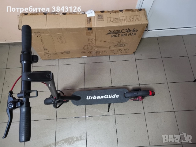 Електрическа тротинетка Urban Glide Ride 100 Max, снимка 2 - Друга електроника - 52666441