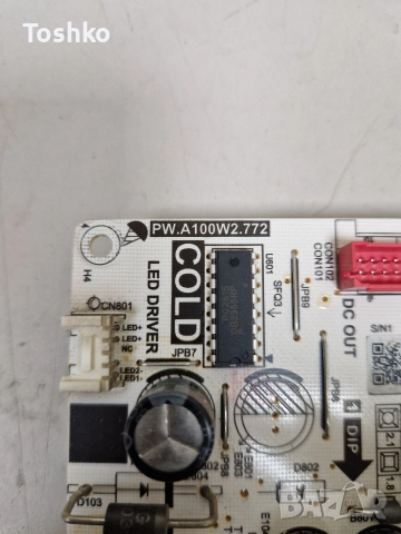 TCL 50V6B MAIN BOARD TD.RT2851AT.782(T) POWER BOARD PW.A100W2.771.72 PANEL LVU500NDAL , снимка 6 - Части и Платки - 52565109
