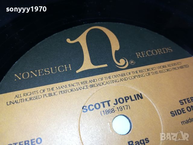 SCOTT JOPLIN-MADE IN HOLLAND-ПЛОЧА 2904240935, снимка 9 - Грамофонни плочи - 45503780