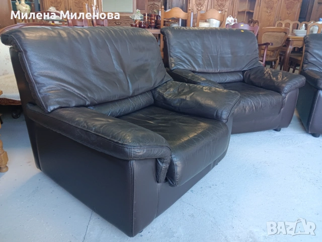 Холна гарнитура - диван тройка и два фотьойла , снимка 6 - Дивани и мека мебел - 54177292