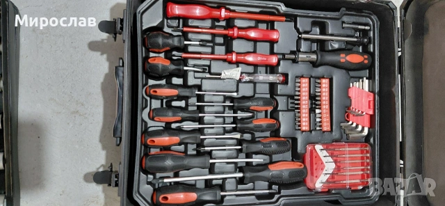 Куфар с Инструменти 189 части, снимка 5 - Куфари с инструменти - 53692054