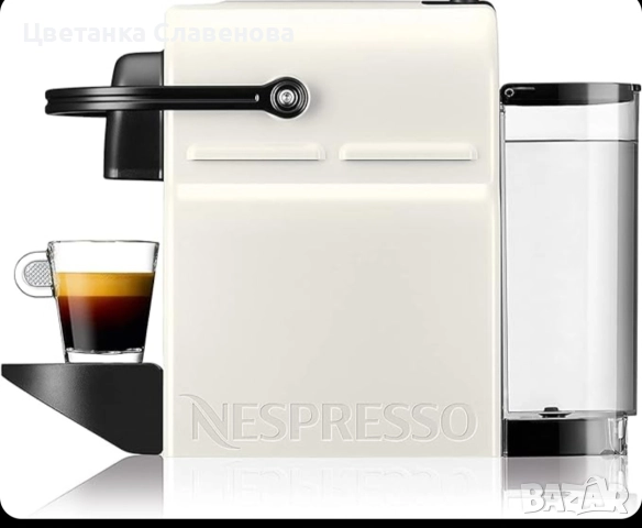 Кафемашина с капсули Krups XN 1001 Inissia Nespresso White, снимка 3 - Кафемашини - 50231808