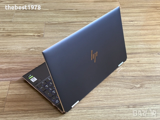 15.6 4k Touch HP Spectre x360`i7-10750H/GTX 1650Ti/16GB RAM/512GB SSD/Бат 7ч/Bang&Olufsen, снимка 8 - Лаптопи за игри - 53787337