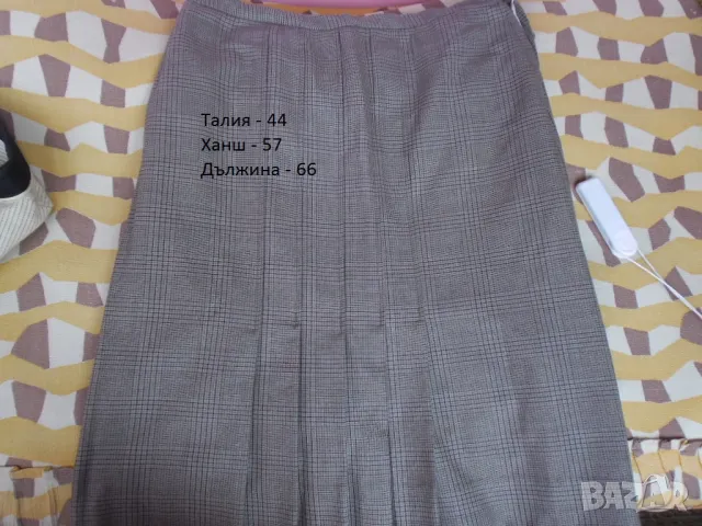  лот от 5 бр.вълнени поли от качествени вълнени платове , снимка 4 - Поли - 50174253