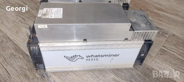 Копач ASIC Whatsminer M31s, снимка 5 - Други - 47356810