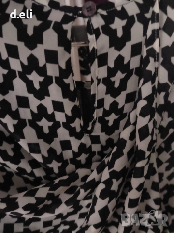 ETRO Original Size M-L / Patrizia Pepe Italy 🇮🇹 Size M 100% Коприна, снимка 5 - Ризи - 51816584