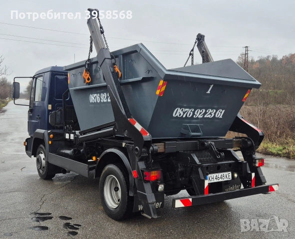 Мултилифт / сметовоз MAN LE10.180 , снимка 2 - Камиони - 53646089