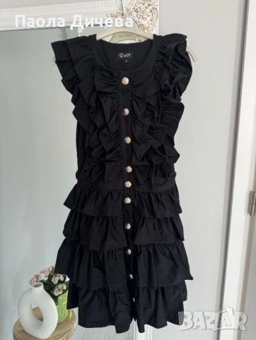 Рокля Lucy в черно, снимка 2 - Рокли - 53886142
