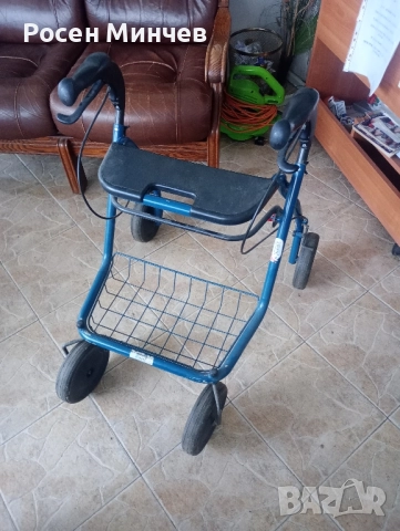 Сгъваема инвалидна количка!, снимка 4 - Инвалидни колички - 52383699