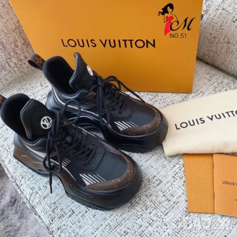 дамски маратонки от естествена кожа louis vuitton , снимка 17 - Маратонки - 49209267