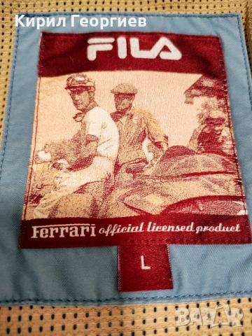Мьжко пролетно яке Fila Ferrari, снимка 7 - Якета - 53945238