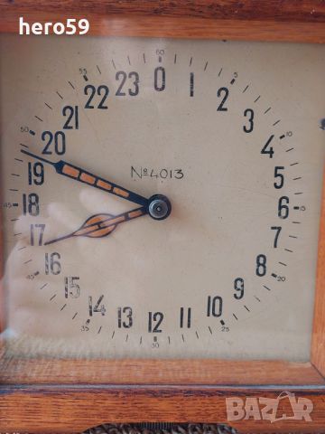 СССР-Воененноморски подводничарски 24 часов корабен часовник , снимка 2 - Стенни часовници - 45527224