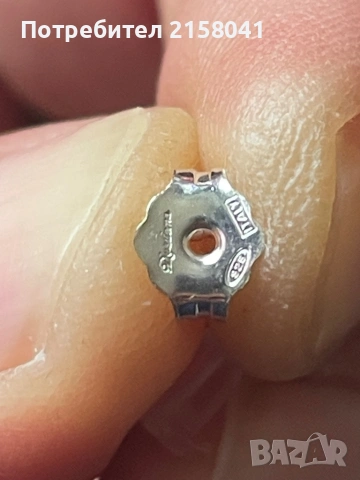 Стилни сребърни обеци, снимка 5 - Обеци - 54177691