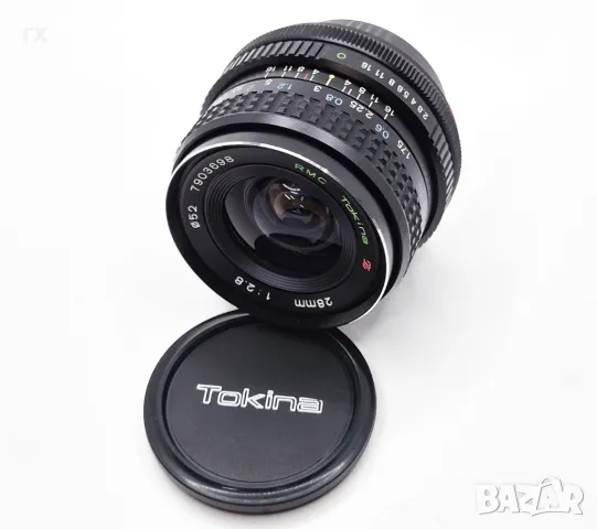 RMC Tokina 28mm f2.8 Canon FD, снимка 1 - Обективи и филтри - 49538643