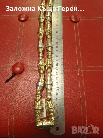 Златен синджир 52,92гр, 14к, снимка 7 - Колиета, медальони, синджири - 52989037