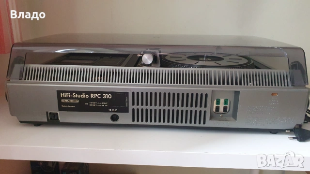 GRUNDIG HI FI STUDIO RPC 310 Vintage + тонколони Compact Box 250a, снимка 3 - Ресийвъри, усилватели, смесителни пултове - 53936267
