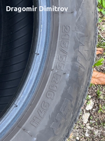 Зимни гуми 215/5516 , снимка 2 - Гуми и джанти - 52087858