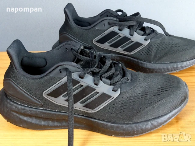 Adidas Pureboost 22 - Мъжки Черни Маратонки за Бягане, снимка 3 - Маратонки - 51141028