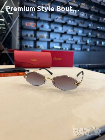 Очила висок клас с калъф на марката , кутия , сертификат, кърпичка cartier