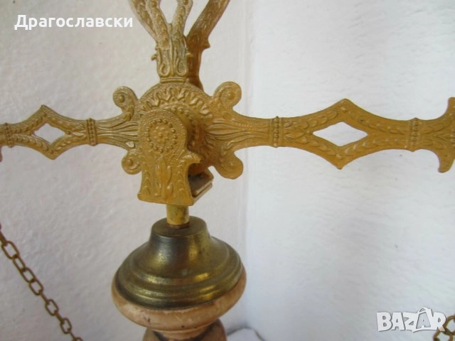 Везни, пощенска ВЕЗНА стара и голяма декоративна , снимка 10 - Антикварни и старинни предмети - 28880899