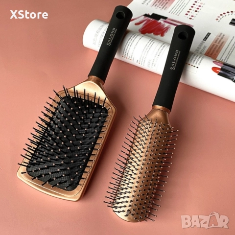 Антистатична четка за коса за изпрвяне и лесно разресване, снимка 3 - Други - 52508353