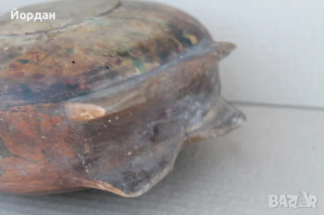 Стара дървена бъклица , снимка 11 - Антикварни и старинни предмети - 50099241