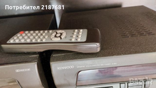 Продавам аудио система KENWOOD с 2 тонколони, снимка 4 - Аудиосистеми - 46495501