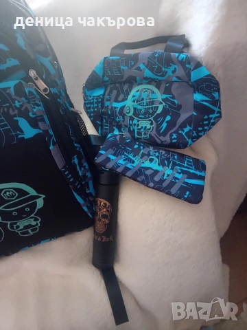 Ергономична ученическа раница за ГЕЙМЪРИ (само 650гр!) + ПОДАРЪК Бутилка 🎁🎮, снимка 2 - Раници - 54110385