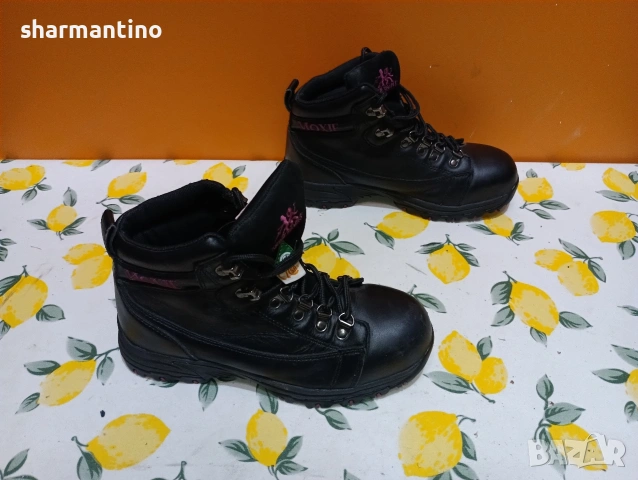 Moxie кожени боти N 37,5 , снимка 2 - Дамски боти - 53360430