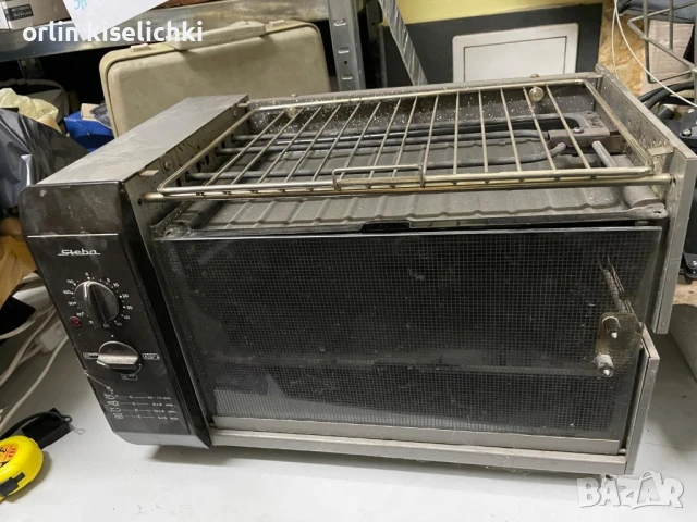 Ел печка с фурна за скара  грил