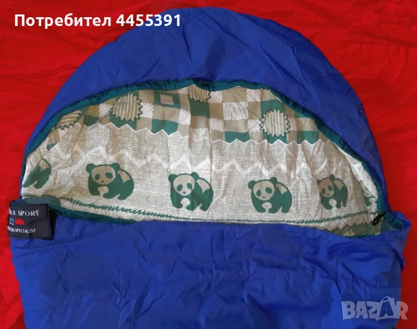 Спален чувал Lestra Sport с калъф, снимка 4 - Спортна екипировка - 51341860